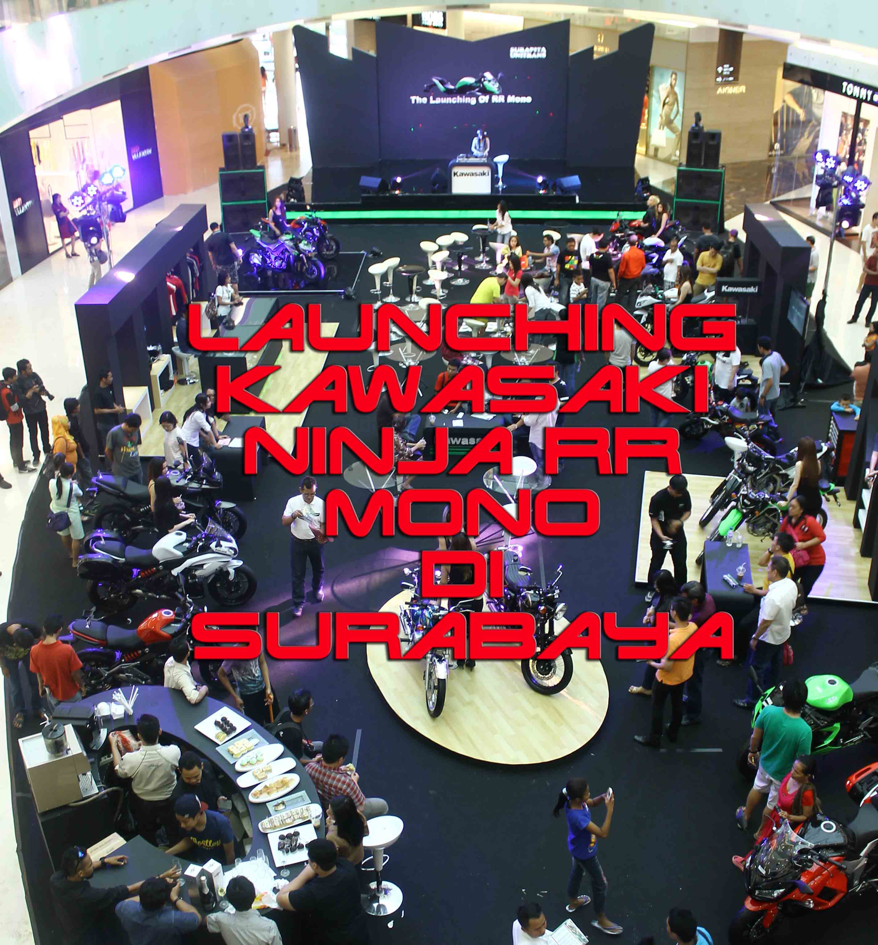 Party Launching Ninja RR Mono SurabayaSeru Ada SPG Import Dan